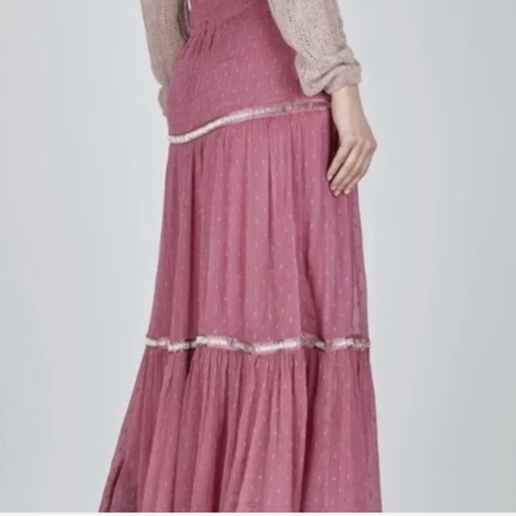 Free People Sugar Plum Skirt Size 8 NWT - Picture 2 of 13